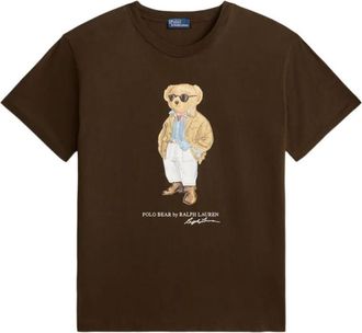 Ralph Lauren Dark Brown Teddy-bear T-shirt