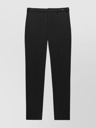 Msgm virgin wool straight-leg trousers