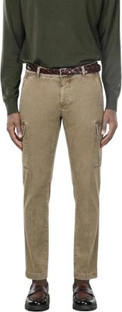 Mason's Chile Cargo Broek - Heren - Slim Fit Broeken - Bruin - 2XL - Katoen - Broeken