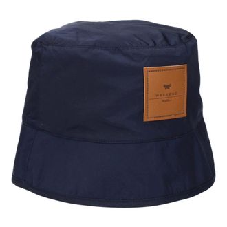 Max Mara Dames, Accessoires, Blauw, Maat: 58 CM Polyamide