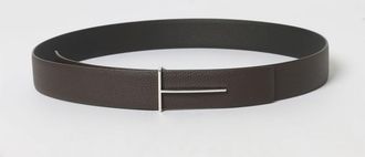 Tom Ford Cintura in pelle di vitello a grana T Tom Ford