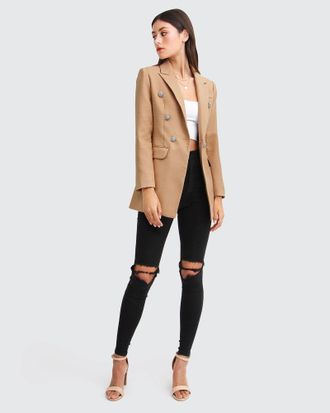 Belle & Bloom Princess Polina Textured Weave Blazer