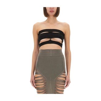 Rick Owens Mujer, Camisetas, Negro, Talla: S