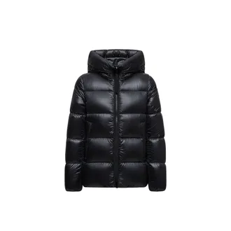 Moncler Moncler Serittes Hooded Short Down Jacket, Women, Black, Size: 00