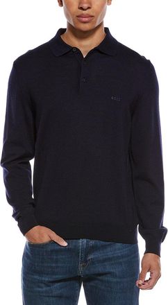 HUGO BOSS Boss Hugo Boss Bono Wool Polo Shirt