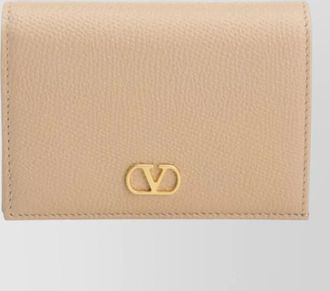 Valentino Garavani pebbled leather wallet