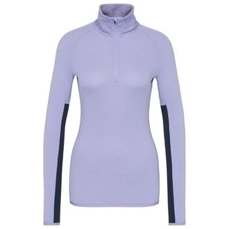 Stoic MerinoSoft180 TuleboLightSt. Half Zip Merinounterw&auml;sche f&uuml;r Damen | lila