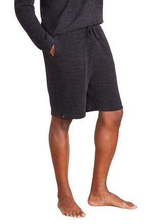 Barefoot Dreams CozyChic Ultra Lite Lounge Shorts in Black at Nordstrom, Size Xx-Large