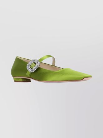 Roger Vivier leather ballerina shoes
