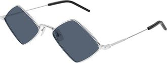 Saint Laurent Dames, Accessoires, Grijs, Maat: 55 MM