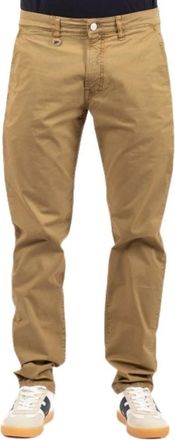 Siviglia Loretello Chinos - Heren - Straight fit broeken - Beige - W34 - Katoen - Broeken