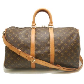 Louis Vuitton Monogram Brown Monogram Boston Bag (Pre-Owned)