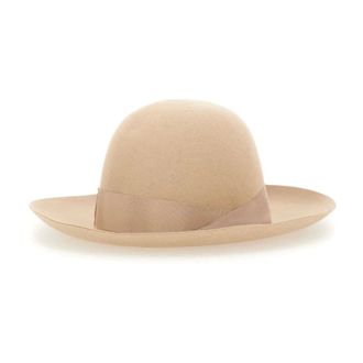 Borsalino Dames, Accessoires, Beige, Maat: 57 CM