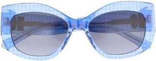 Kate Spade New York Frida 54mm Cat Eye Sunglasses in Blue at Nordstrom Rack
