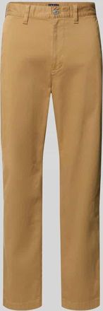 Tommy Jeans Tapered Chino aus Baumwoll-Mix Modell SONNY in Beige, Gr&ouml;&szlig;e 29/30
