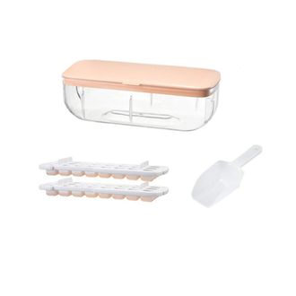 OEM Nevera Port&aacute;til De Silicona De Doble Capacidad De 48 Litros Con Tapa, Color Rosa