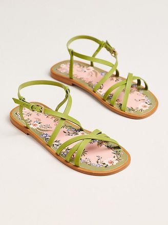 Farm Rio Spring Strappy Sandals