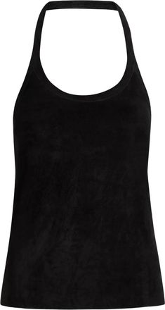 Stouls Top Cherry con scollo allamericana - Nero