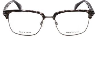 Rag & Bone Mens Black Browline Eyeglass Frames RNB7038/G-3