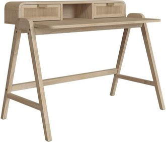 Rendez-Vous D&eacute;co Rendez-vous D&eacute;co - Escritorio Mindi en madera y ca&ntilde;a - Khao