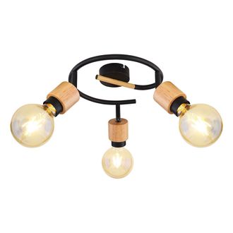 Globo Lighting Foco - Jorna - Negro - Metal - &Oslash; 25cm - E27 - 54031-3 - Globo