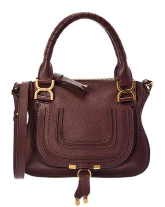 Chlo&eacute; Marcie Small Leather Satchel