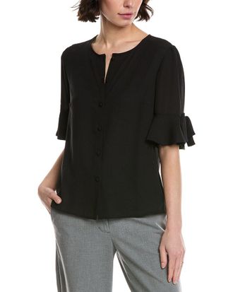CeCe by Cynthia Steffe Cece Flounce Bow Sleeve Top