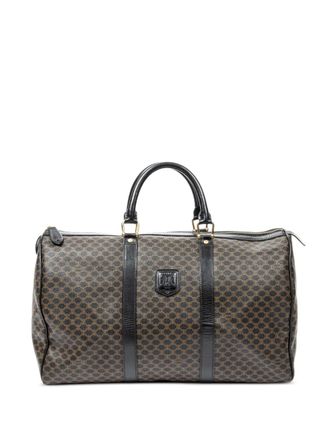 Celine Macadam-print duffle bag - Brown
