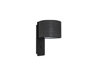 Netlighting Fold Wall Light Black with Shade E27