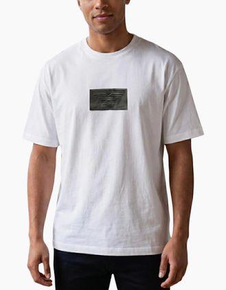 883 Police Mens 883 Police Mens T Shirts Siclen Cotton Tee - White - Size: 38
