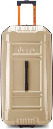 Jeep JH003B Checked-Large 30 Inch Hardside Expandable Luggage with Two Wheels in Warm Sand at Nordstrom