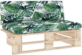vidaXL Sof&aacute; Central De Palets Para Jard&iacute;n Madera Pino Impregnada Vidaxl