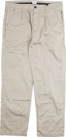 C.P. Company Rechtgesneden Broeken - Heren - Straight fit broeken - Beige - XL - Katoen - Broeken