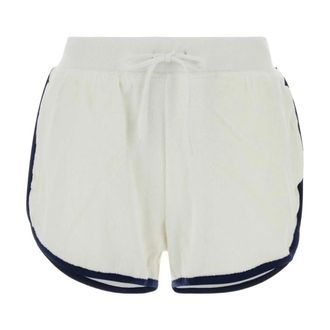 Polo Ralph Lauren Short Shorts, female, White, Size: XS Cotton-blend Terry Shorts