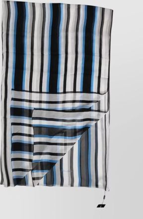 Dolce & Gabbana silk striped scarf