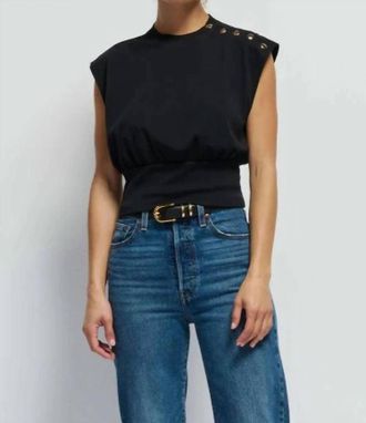 Nation Ltd Marni Tank Top In Black