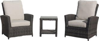 Courtyard Casual Cheshire Recline 3 Pc Chat Set