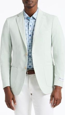 Robert Graham Rayburn Cotton Stretch Seersucker Sport Coat in Blue at Nordstrom Rack, Size 40