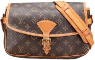 Louis Vuitton Pre-owned Cross Body Bags, female, Brown, Size: ONE SIZE Pre-owned The Sologne Cross Body Bag