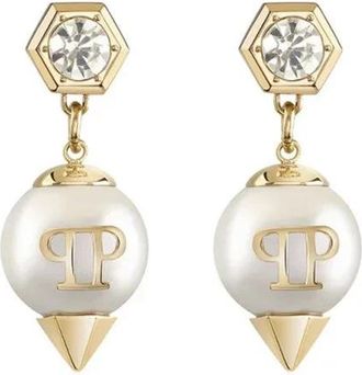Philipp Plein Rhapsody Oorbellen - Dames - Oorbellen - Geel - ONE Size - Accessoires