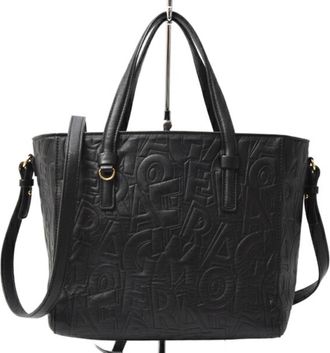 Ferragamo Leather Shoulder Bag (Pre-Owned)