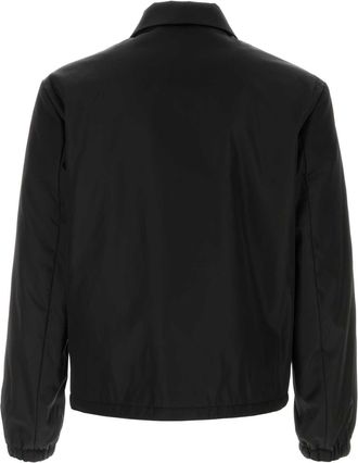Prada Mens Re-Nylon Jacket Black Recycled