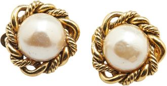 Chanel Plating Clip Earrings (Pre-Owned)