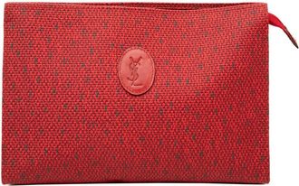 Saint Laurent Pre-owned Saint Laurent Canvas Clutch I2YH7ZX7MR2EY0LX