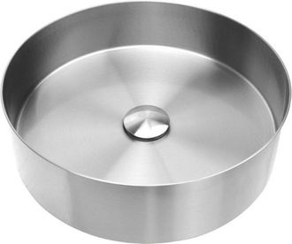 Differnz waskom 40x40x11cm RVS chroom mat