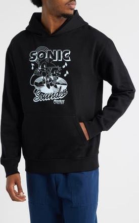 Market x Sonic Sounds Hoodie in Black at Nordstrom Rack, Size X-Large
