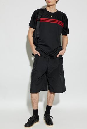 adidas T-shirt With Logo Appliqu&eacute;, Mens, Black