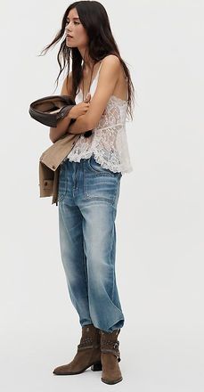 Pilcro Jenna Mid-Rise Relaxed Jeans