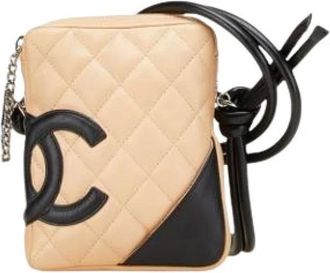 Chanel Pre-owned Cross Body Bags, female, Brown, Size: ONE SIZE Pre-owned Cross Body Bag