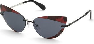 adidas OR0016 02A Womens Sunglasses Black Size 64